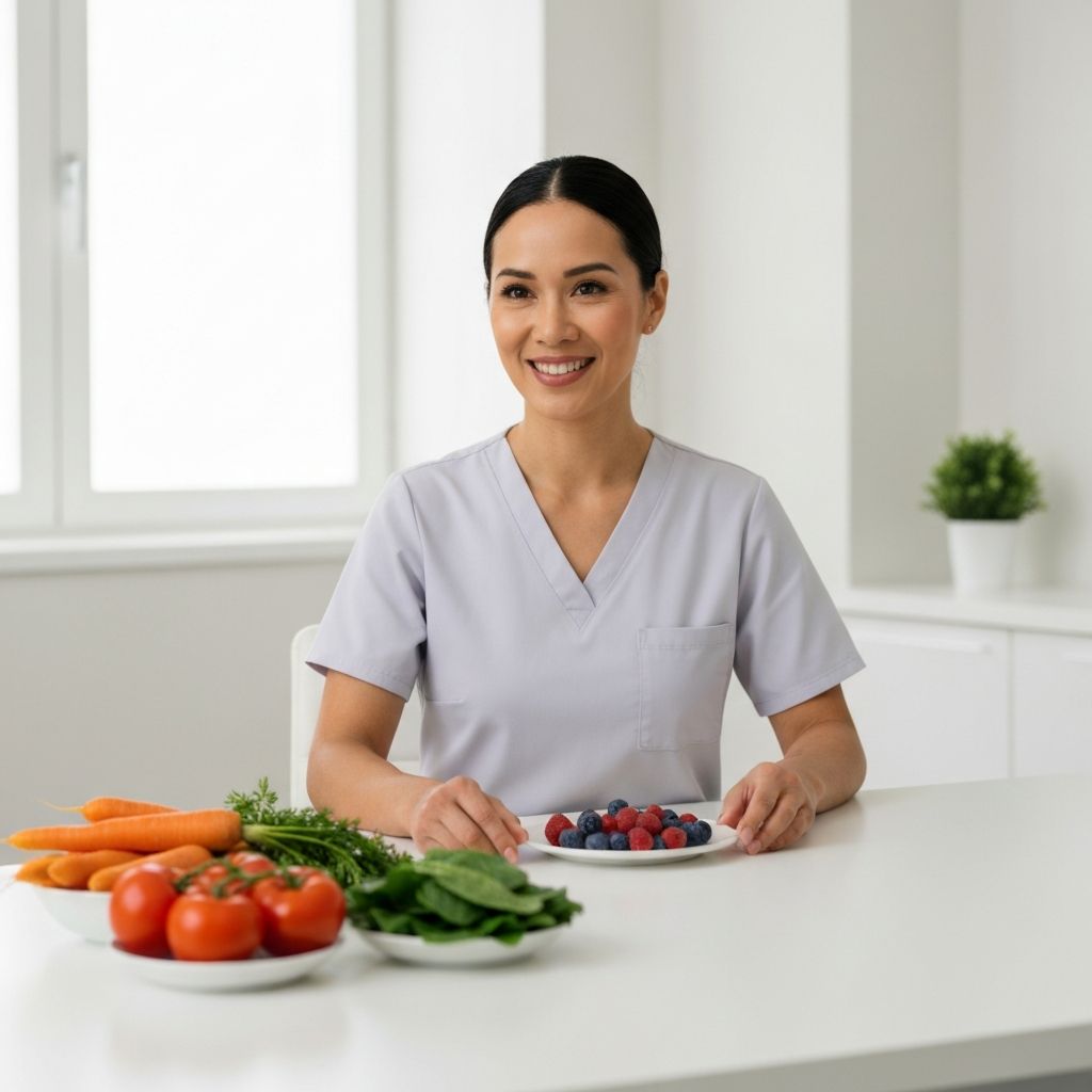 Fresh vegetables and fruits for healthy eating