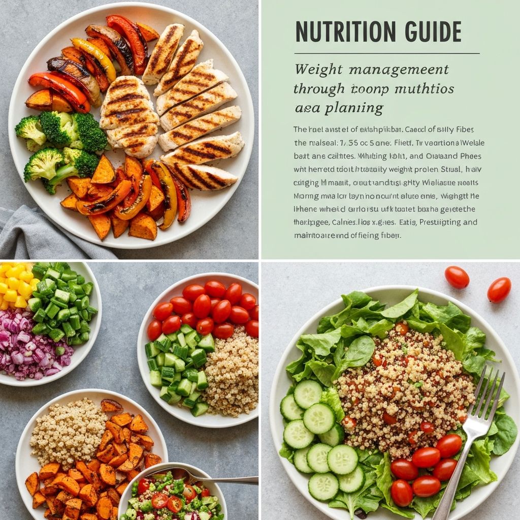 Weight management nutrition guidance